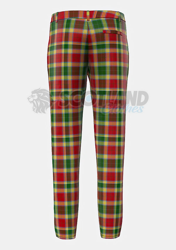 Gibson Tartan Trouser Back