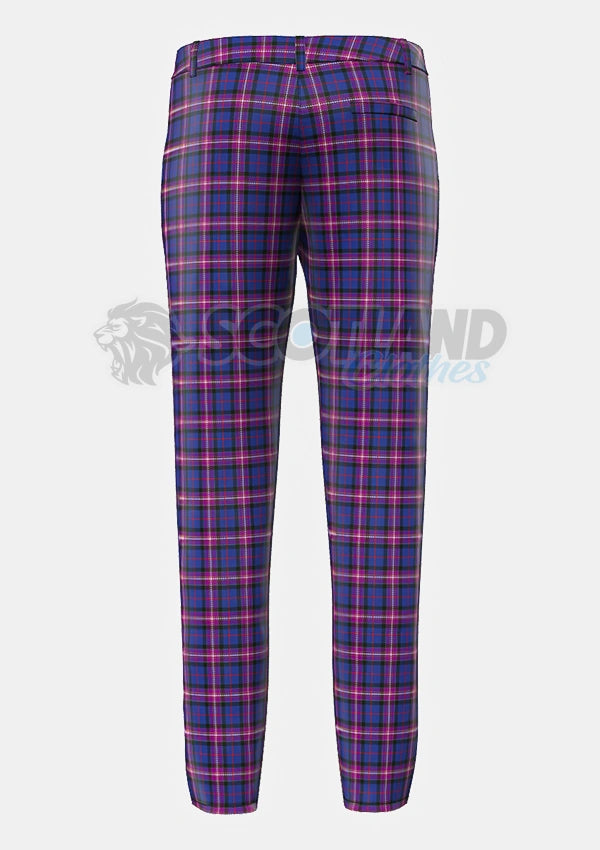 Gilmour Tartan Trouser Back
