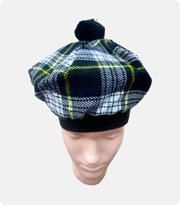 Gordon Tartan Tam O Shanter Hat Front