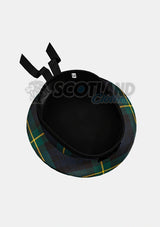 Gordon Tartan Balmoral Hat Back Side