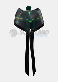 Gordon Tartan Glengarry Hat Back