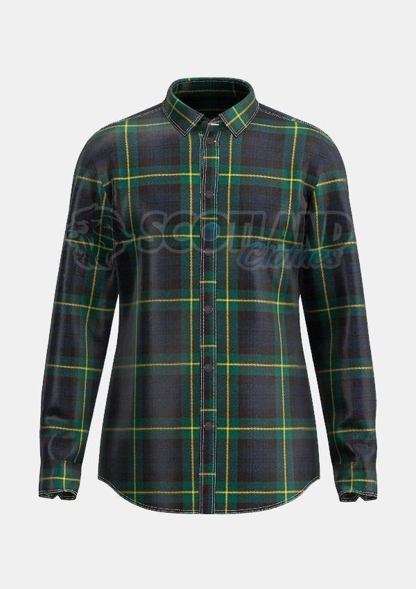 Gordon Tartan Shirt Front