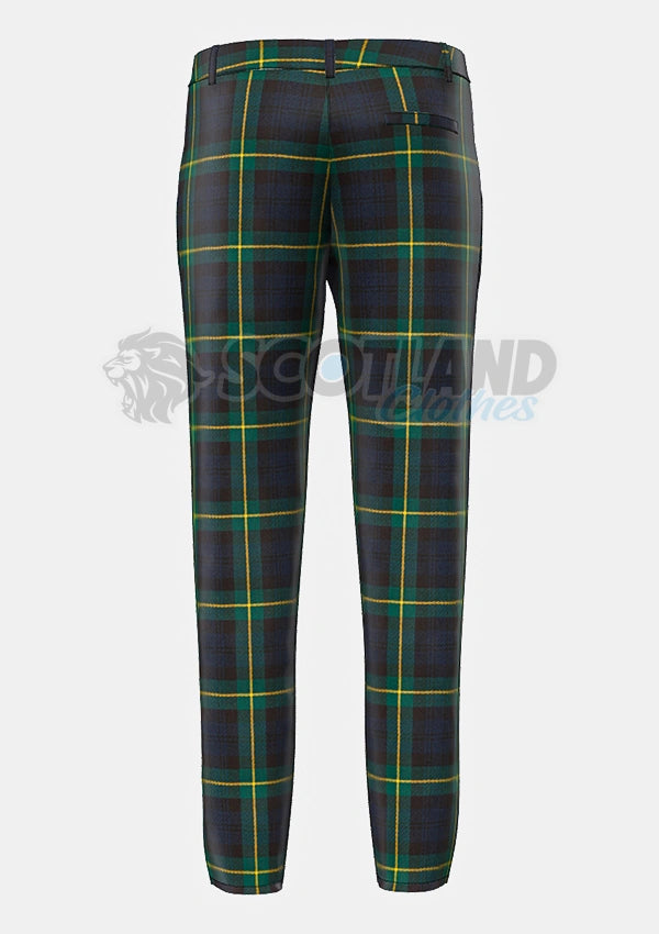 Gordon Tartan Trouser Back