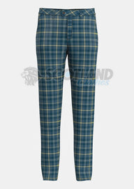 Gorman Blue Tartan Trouser