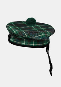 Graham Tartan Balmoral Hat Front Side