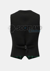 Graham Tartan Waistcoat Back