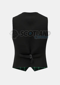Graham Tartan Waistcoat Back