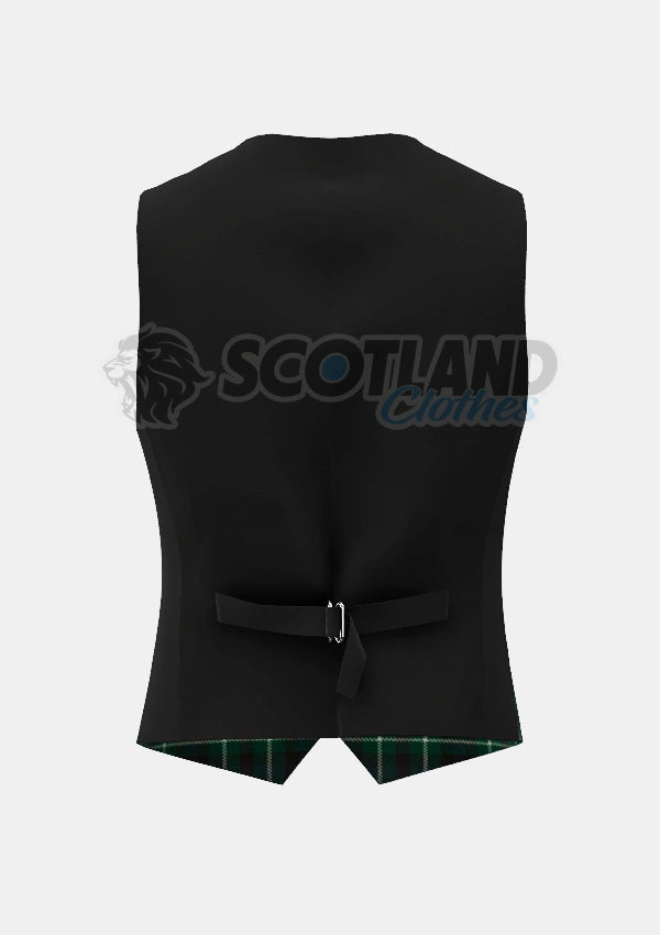Graham Tartan Waistcoat Back