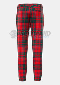 Grant Tartan Trouser Back