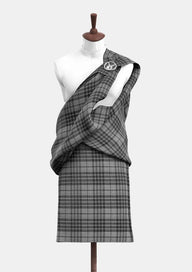 Grey Watch Tartan Great Kilt