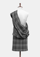 Grey Watch Tartan Great Kilt Back