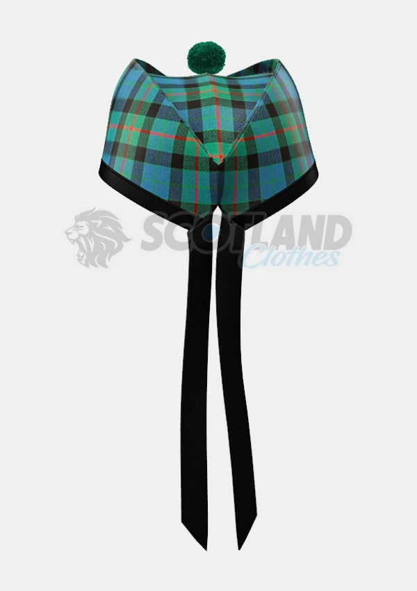Gunn Tartan Glengarry Hat Back