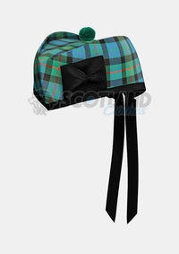 Gunn Tartan Glengarry Hat Front