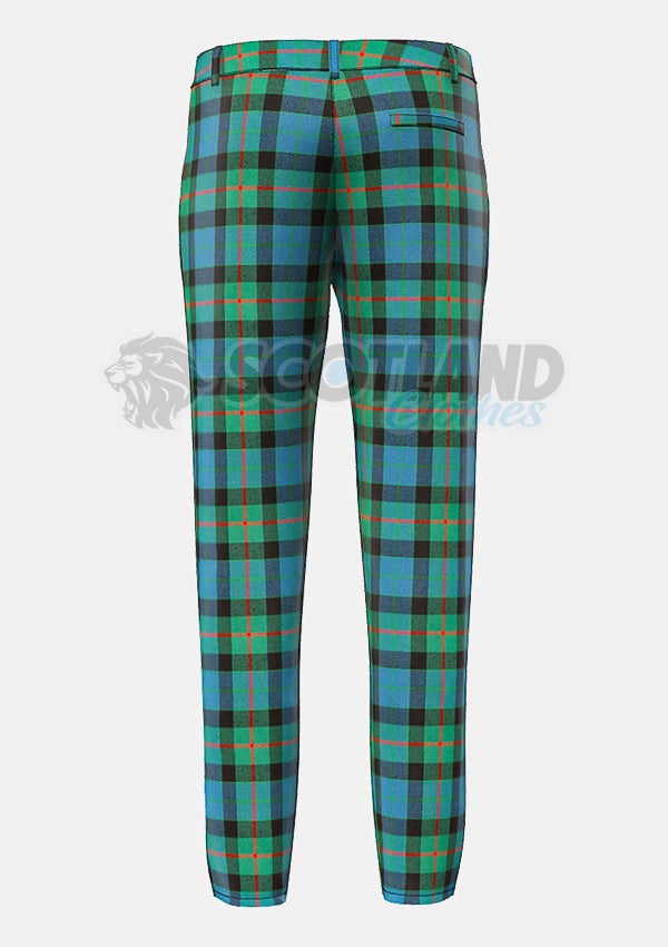 Gunn Tartan Trouser Back