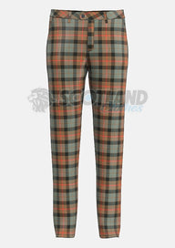 Custom Made Gunn Weathered Tartan Trouser