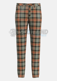 Custom Made Gunn Weathered Tartan Trouser