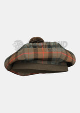 Gunn Weathered Tartan Tam O' Shanter Hat