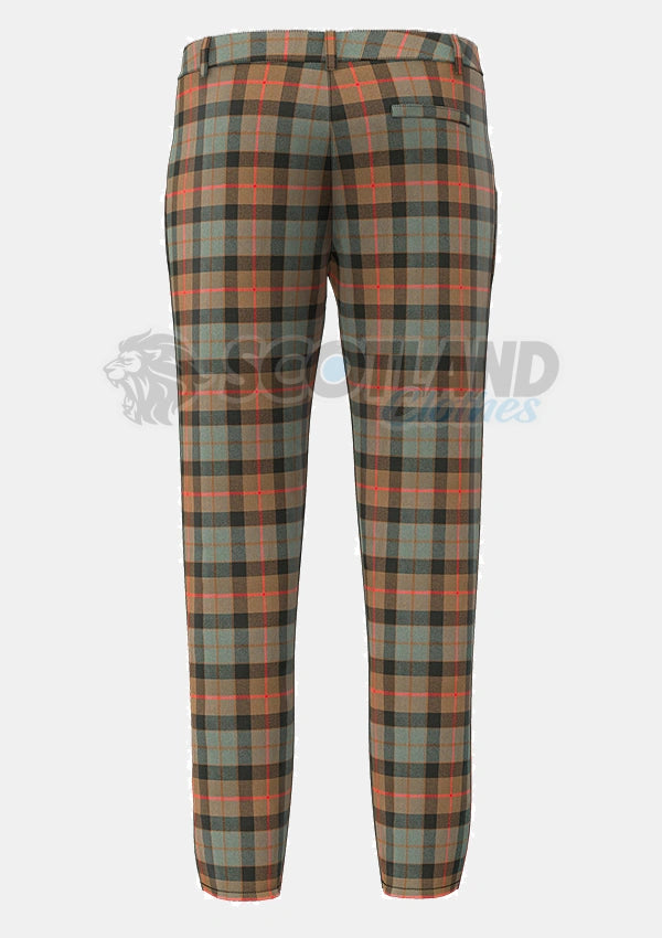 Gunn Weathered Tartan Trouser Back