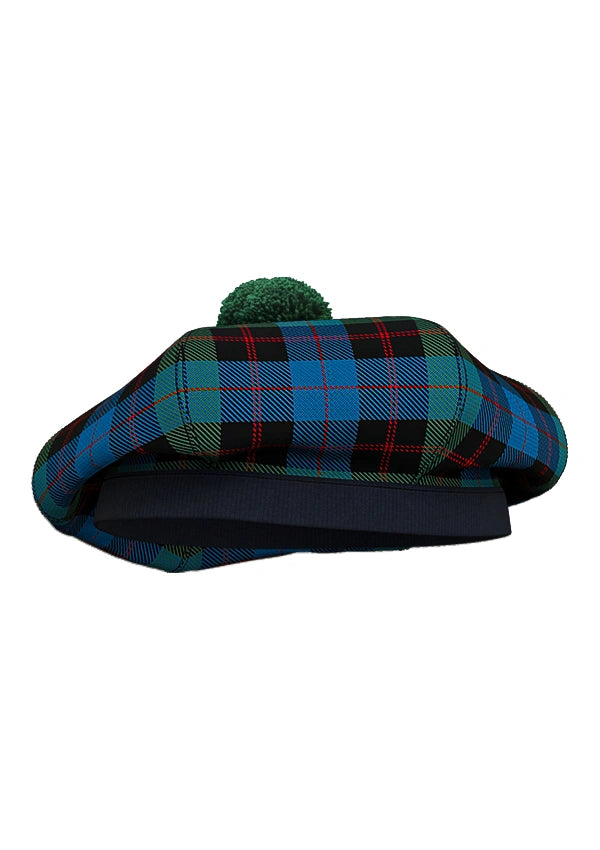 Guthrie Tartan Tam O' Shanter Hat Side