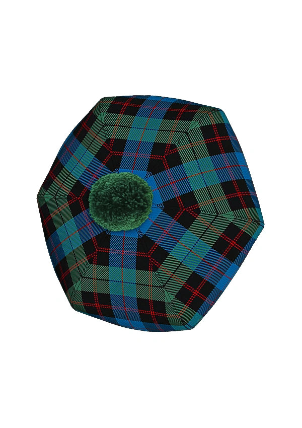 Guthrie Tartan Tam O' Shanter Hat Top