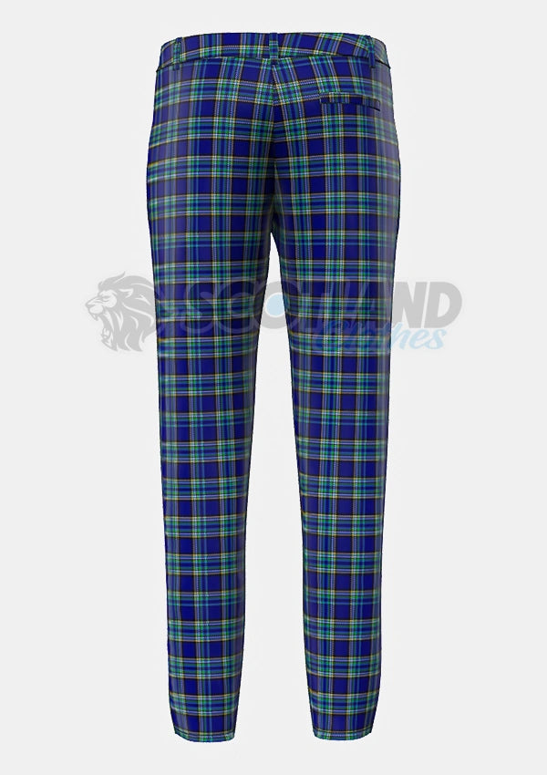 Hall Tartan Trouser Back