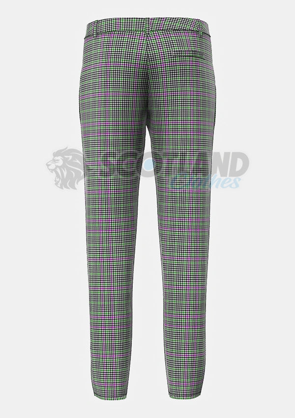 Halliday Tartan Trouser Back