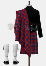 Hamilton Tartan Prince Charlie Outfit