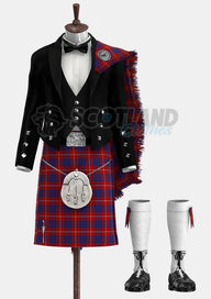 Hamilton Tartan Prince Charlie Outfit