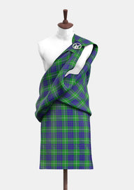 Hamilton Green Hunting Tartan  Front