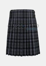Hamilton Grey Tartan Kilt Back