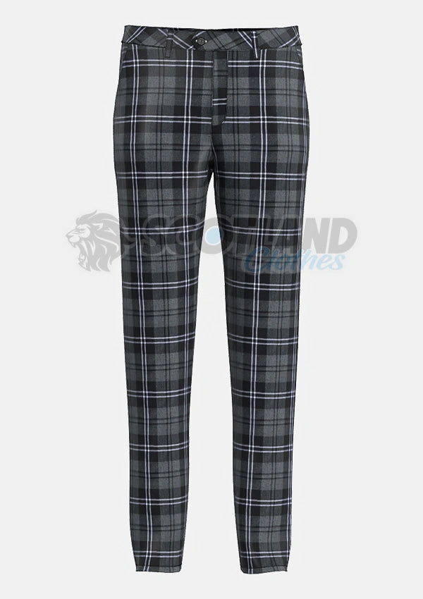 Hamilton Grey Tartan Trouser