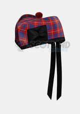 Hamilton Tartan Glengarry Hat Front