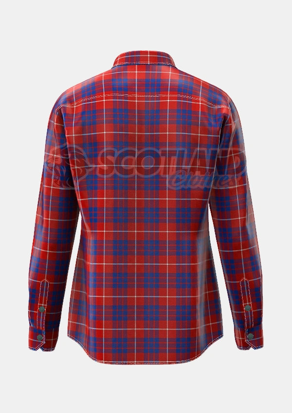 Hamilton Tartan Shirt Back