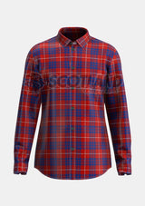 Hamilton Tartan Shirt Front