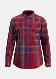 Hamilton Tartan Shirt Front