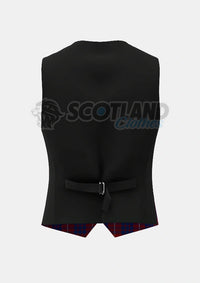 Hamilton Tartan Waistcoat Back
