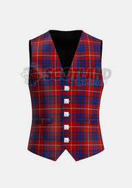 Hamilton Tartan Waistcoat Front