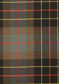 Hand Made Brodie Hunting Weathered Tartan Fabric