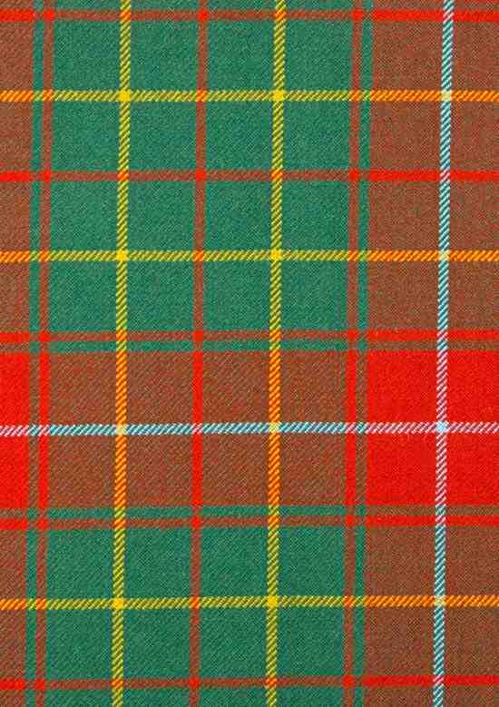 Hand Made Burnett Ancient Tartan Fabric