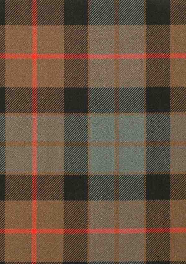 Hand Made Gunn Weathered Tartan Fabric