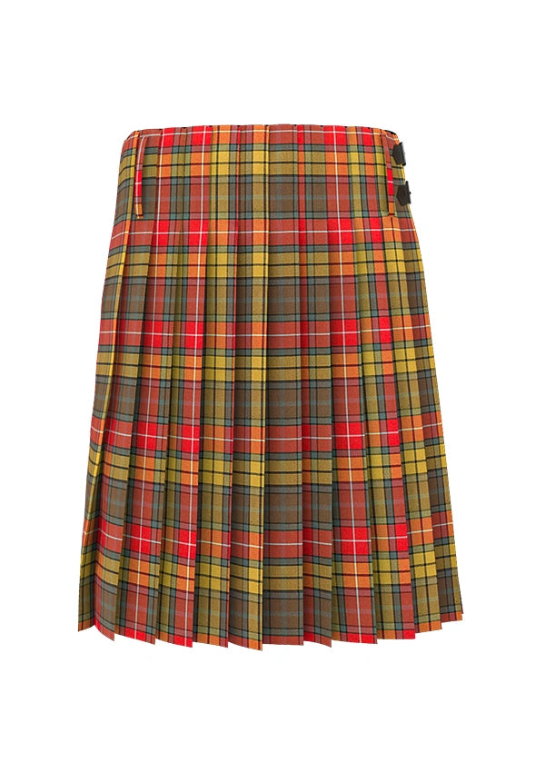 Hand Made Buchnan Weathered Tartan Kilt Back