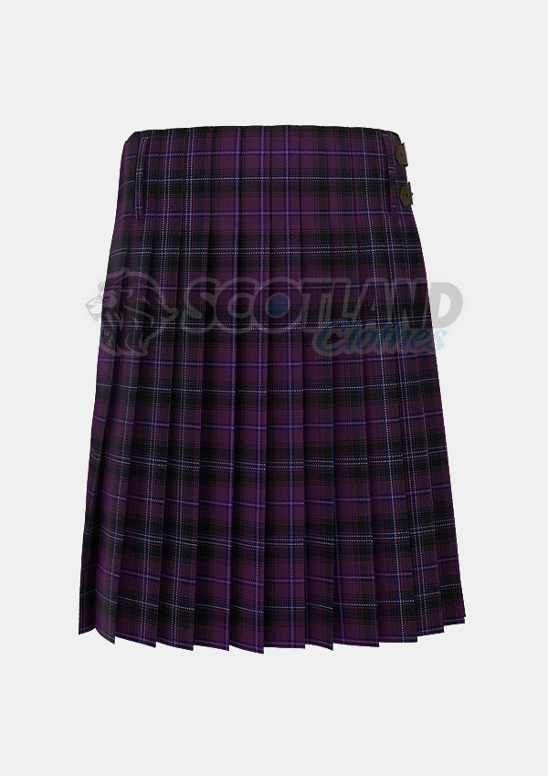 Purple Tartan Kilt