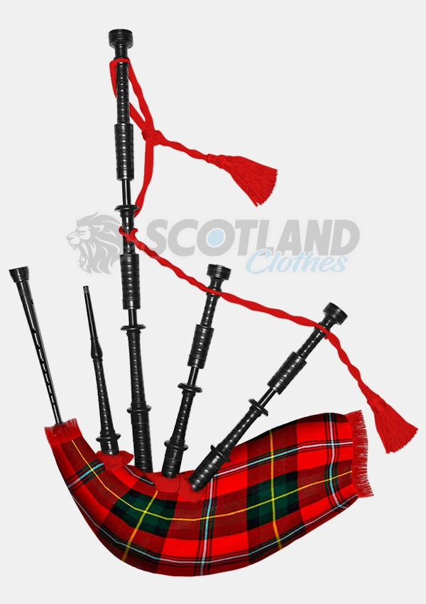 Handmade Body Modern Tartan Bagpipe