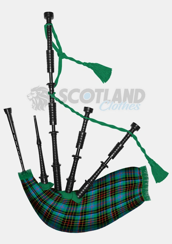Handmade Brodie Ancient Hunting Tartan Bagpipe