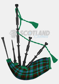 Handmade Brodie Ancient Hunting Tartan Bagpipe
