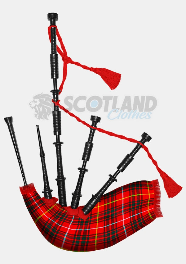 Handmade Bruce Modern Tartan Bagpipe