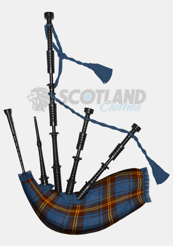 Handmade County Sligo Tartan Bagpipe