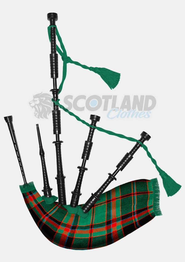  Handmade Cuming Hunting Axcient Tartan Bagpipe