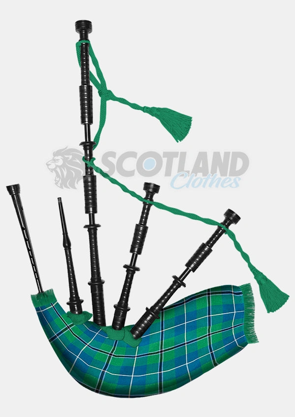 Handmade Dauglas Axcient Tartan Bagpipe