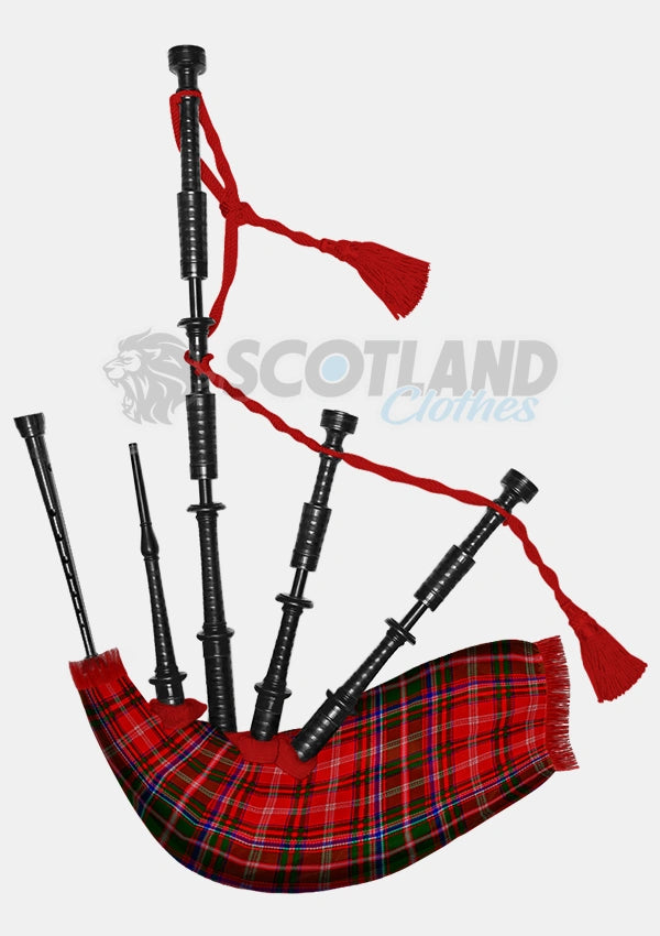 Handmade Macdougall Tartan Bagpipe